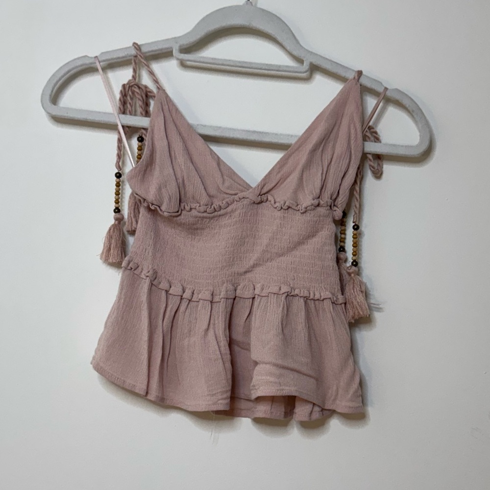 Pink Tank Top - Ocean Drive - S